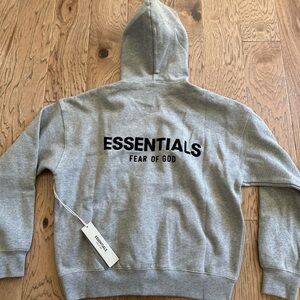 NWT! Fear of God Essentials Stretch Limo Pullover Hoodie